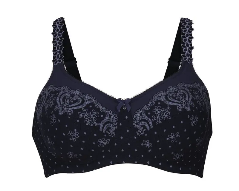 Anita Belvedere Post Surgery Bra in Deep Blue